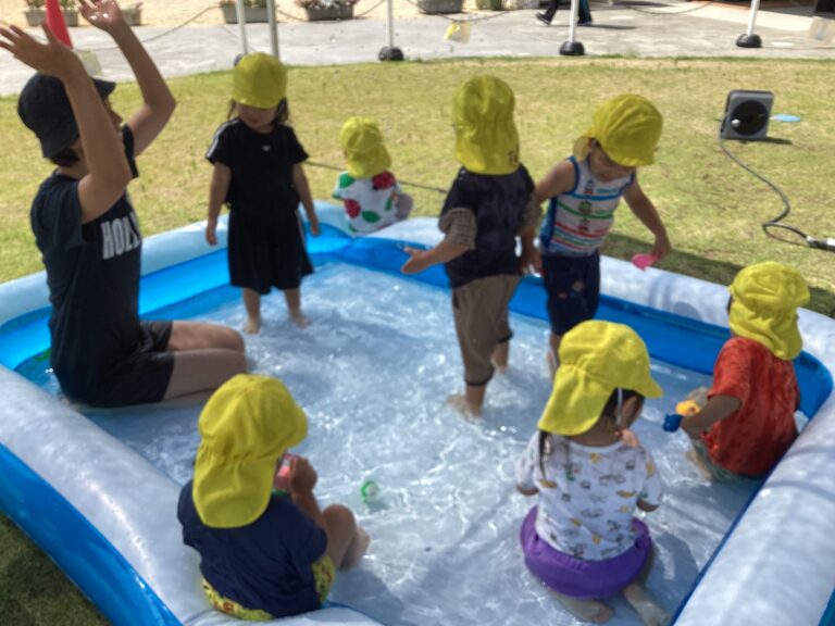 2歳児　あめチーム　「夏って、たのしい！」