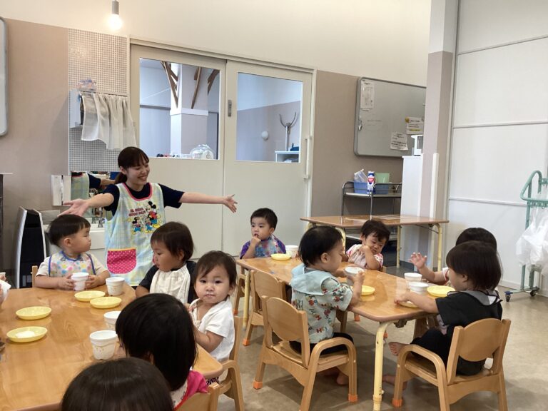 1歳児だいちチーム　「だいちチームの子どもとの生活✨」