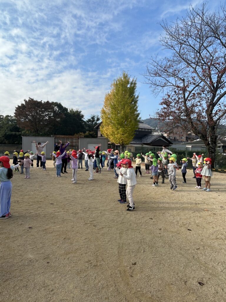 全園児「みんな、集まれ～！始まるよ！！」